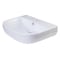 Alfi Brand ALFI brand AB111 24" White D-Bowl Porcelain Wall Mount Bath Sink AB111 - alternate 1